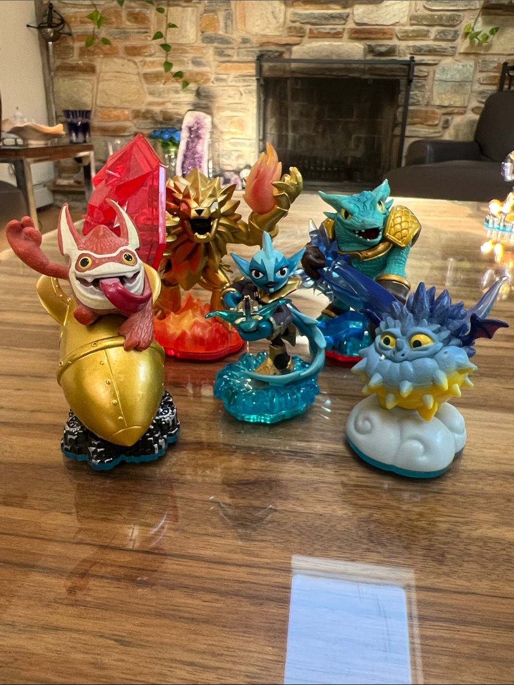 Skylanders Action Figure Lot - Multicolor Collectible Figures Wii U